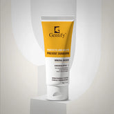 Gentify Care Mineral Sunscreen SPF 50+++ with Vitamin C, E, Hyaluronic Acid & Ferulic Acid – Hydrating & Antioxidant Protection