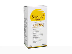 Sunstop Gold Sunscreen Gel SPF 55 PA+++, 50gm