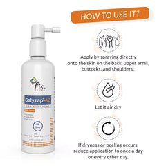 Fixderma Salyzap-AZ Body Spray, 100 ml
