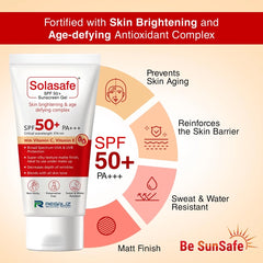 Solasafe SPF 50+ Sunscreen Gel