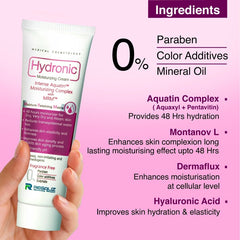 Hydronic moisturizing cream