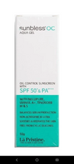 Sunbless OC Aqua Gel Oil Control Lotion SPF 50+ PA++++