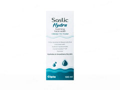 Saslic Hydra Foaming Cream-To-Foam Face Wash, 100ml