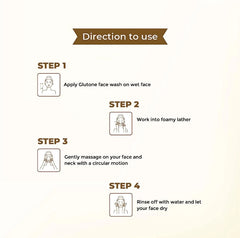 Glutone Face wash, 100ml