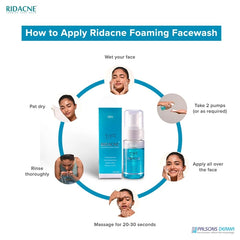 Ridacne Foaming Face Wash, 100 ml