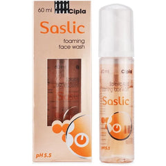 Saslic Foaming Face Wash, 60 ml