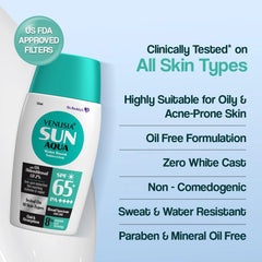 Venusia Sun Aqua Sunscreen SPF 65+ PA ++++ 50ml