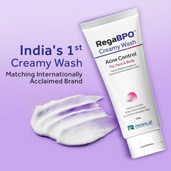Rega-BPO Acne Control Creamy Wash, 100 gm
