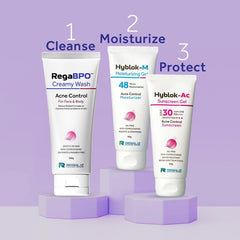 Rega-BPO Acne Control Creamy Wash, 100 gm