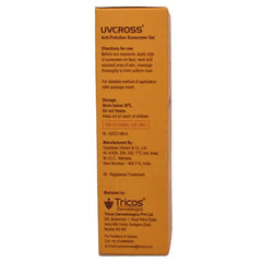 Uvcross Anti-Pollution Sunscreen Gel SPF 50+