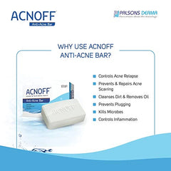 Acnoff Anti-Acne Bar, 100gm