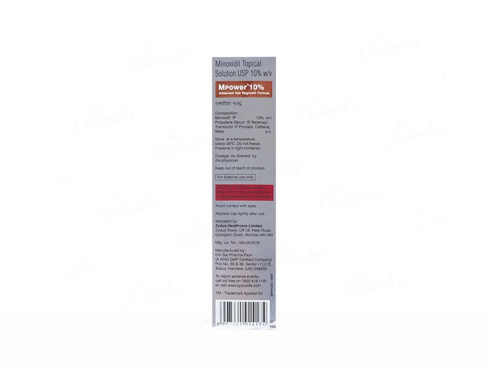 MPower 10% Topical Solution, 60ml