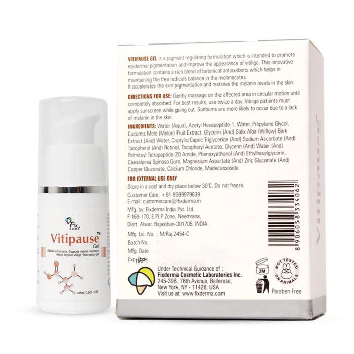 Fixderma Vitipause Gel, 15ml