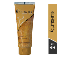 Cutishine Face Wash, 70gm