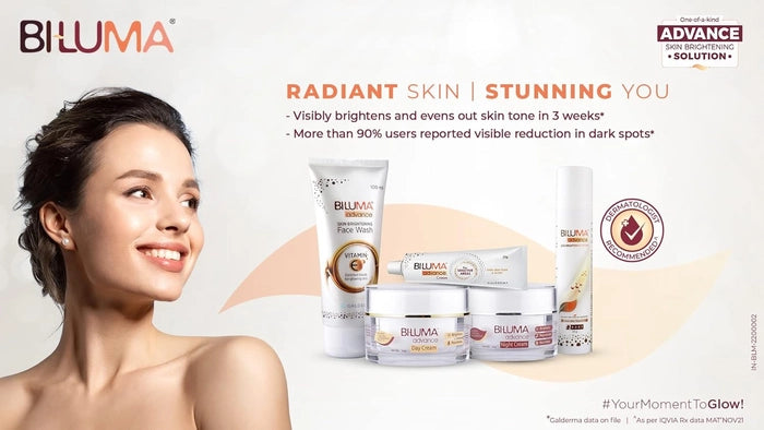 Biluma Advanced Skin Brightening Lotion, 45 gm