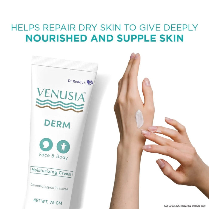 Venusia Derm Moisturizing Cream, 75GM