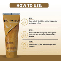 Cutishine Face Wash, 70gm