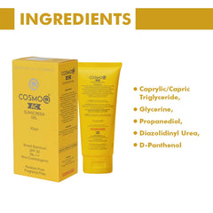 Cosmoq AC sunscreen Gel, 60 gm