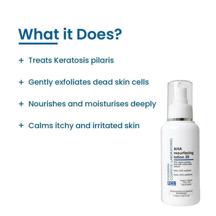 FCL AHA Resurfacing Lotion 20, 100ml