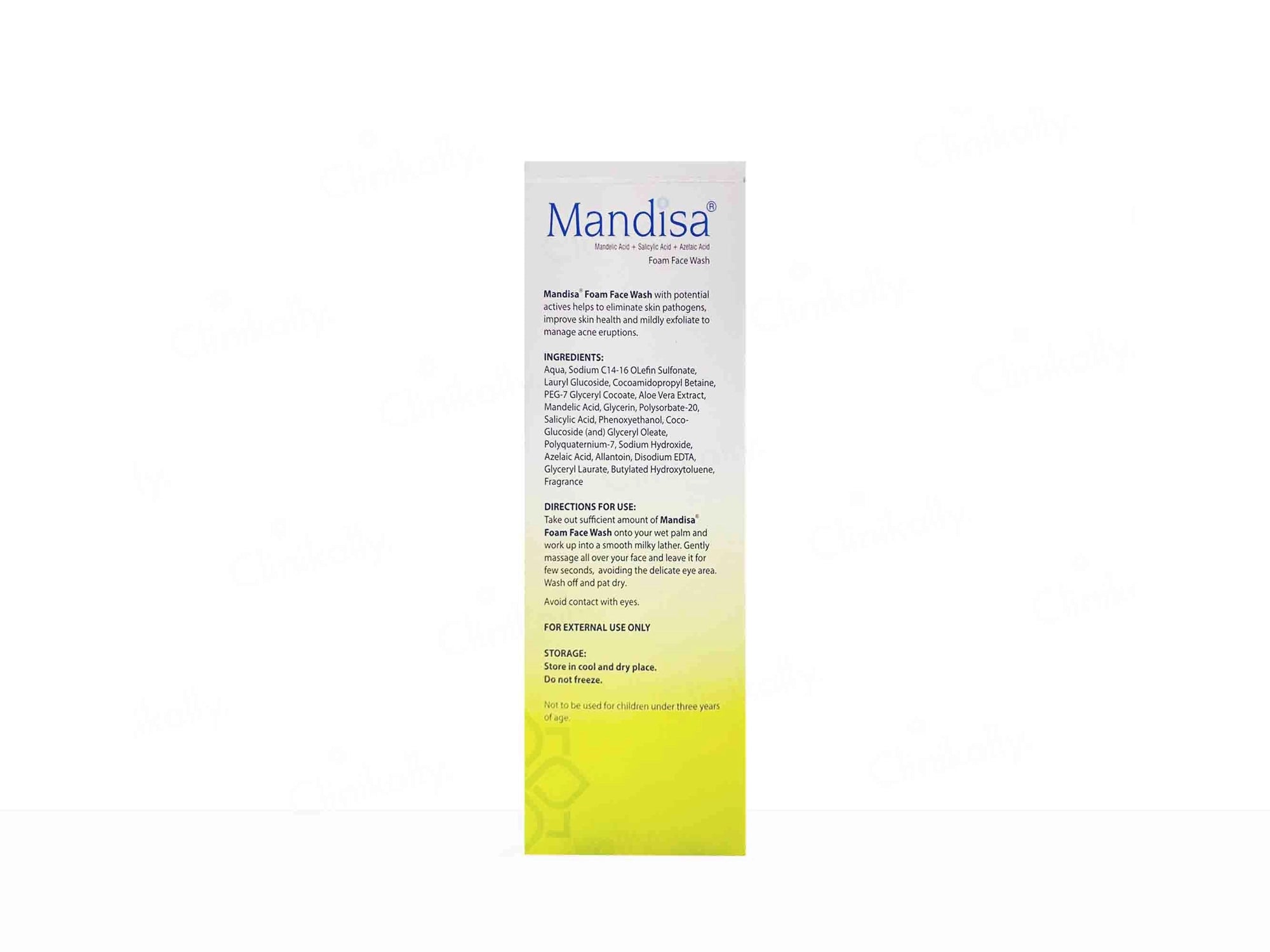 Mandisa Foam Face Wash, 100 ml