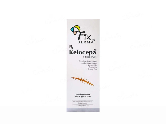 Fixderma Kelocepa Silicone Scar Gel, 25ml