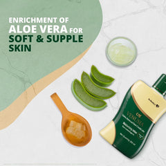 Venusia Moisturizing Lotion With Aloe Vera, Vitamin E and Squalene, Everyday Use Lotion, 200ml