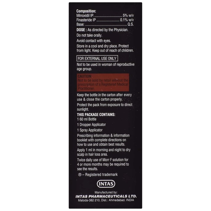 Morr F 5% Solution, 60ml
