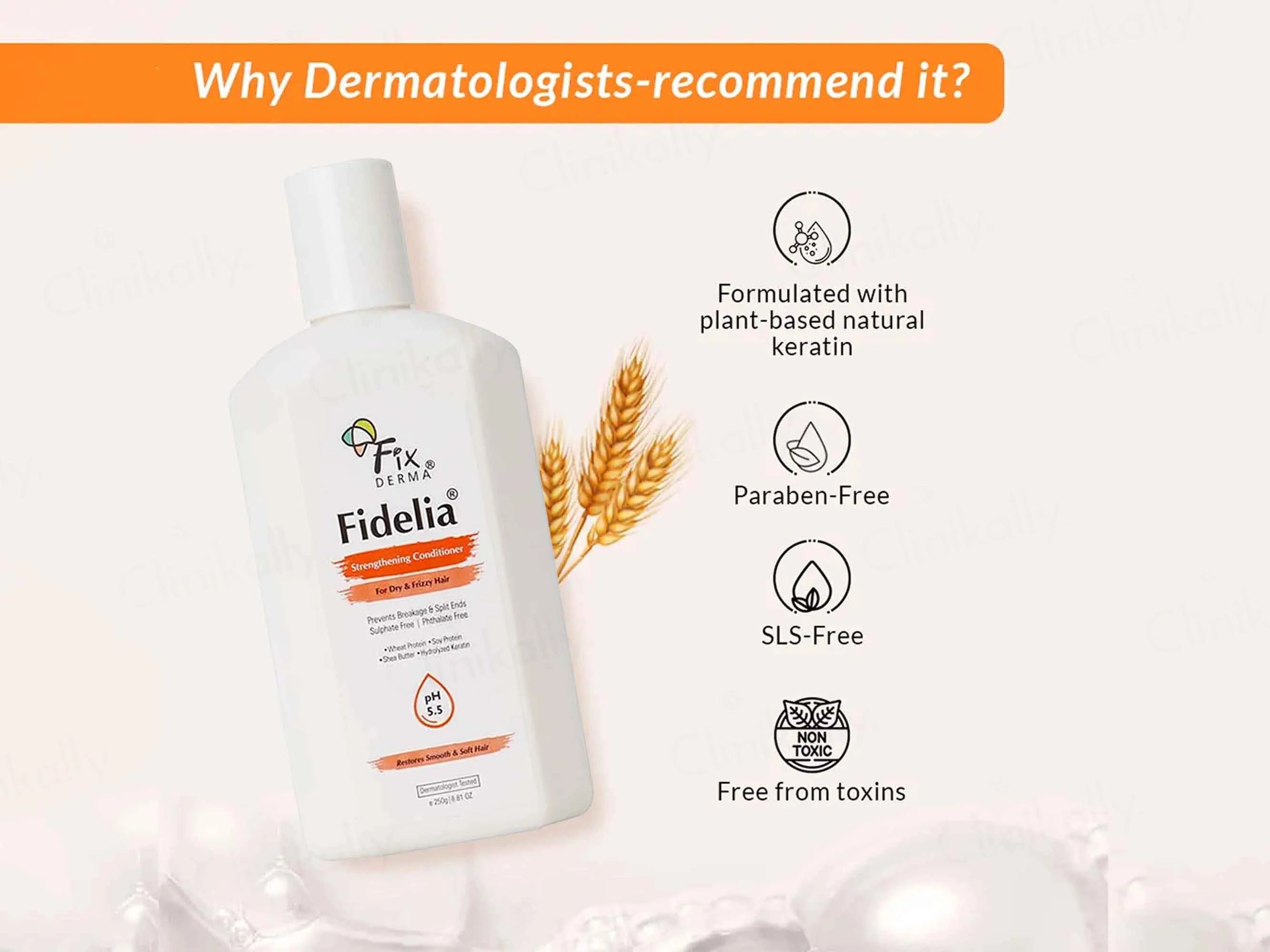 Fixderma Fidelia Strengthening Conditioner, 250gm