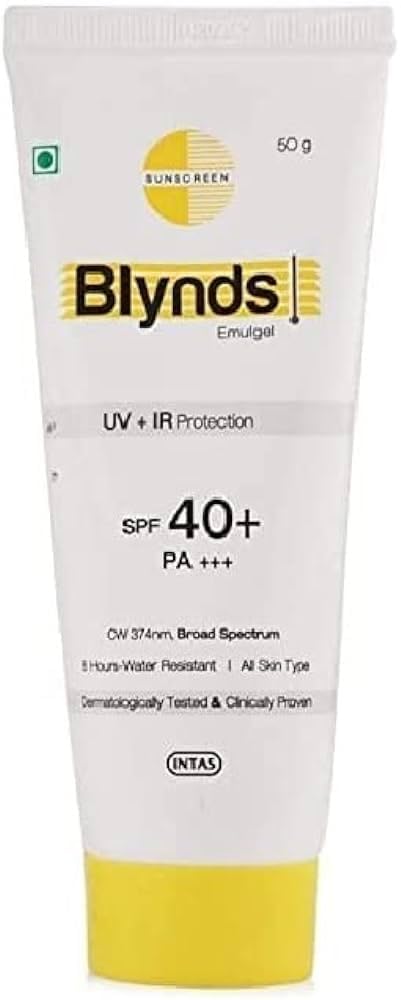 Blynds SPF 40+ PA+++ Emulgel, 50 gm