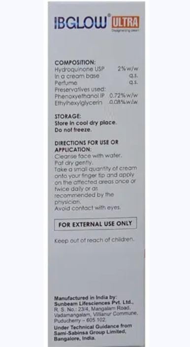 IBGlow Ultra Cream, 15 gm
