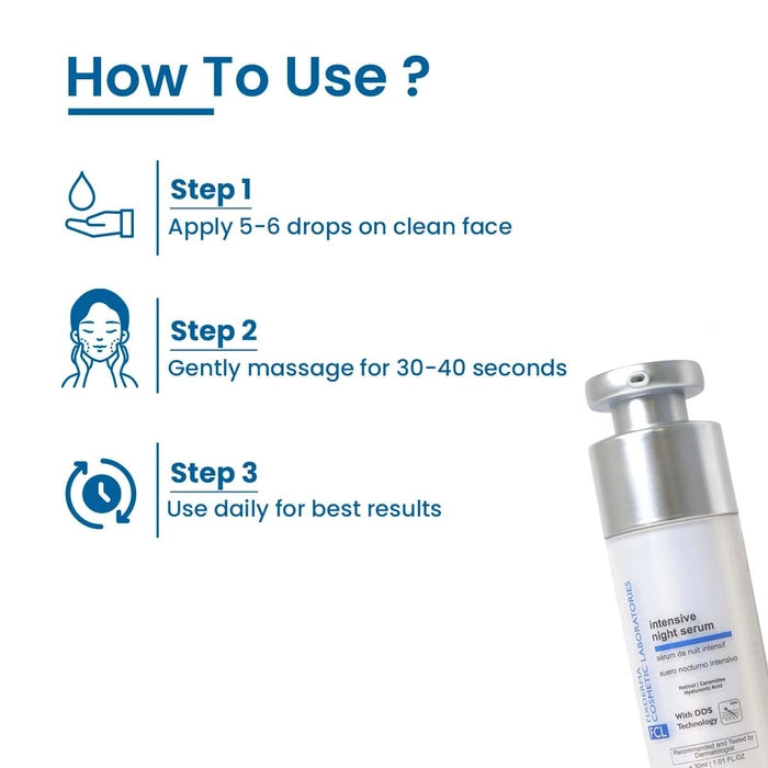 FCL Intensive Night Serum, 30ml
