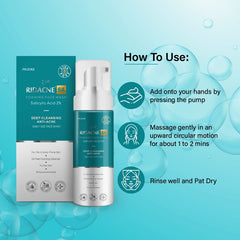 Ridacne Sa Foaming Face Wash, 100ml