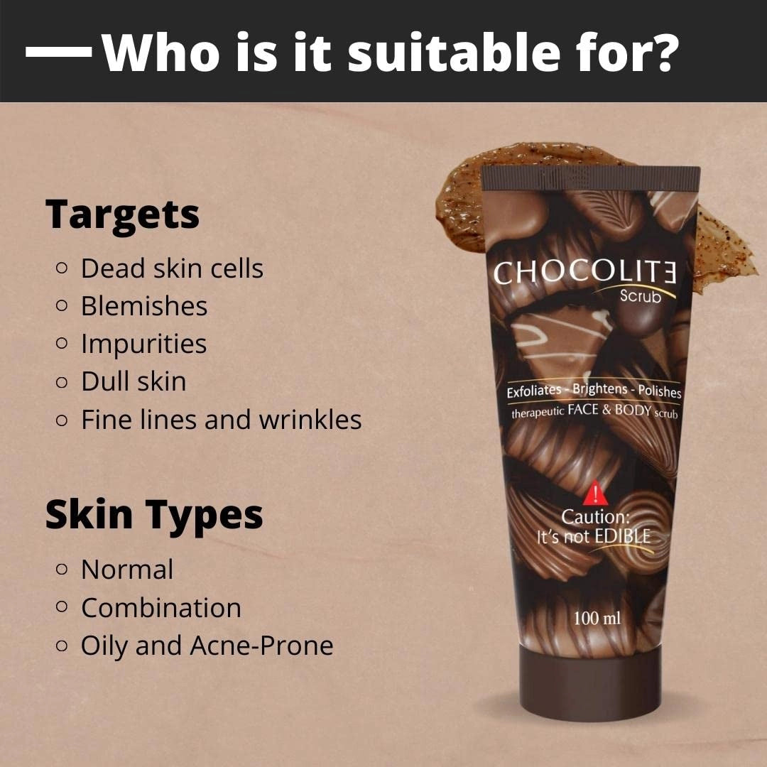 Chocolite Face & Body Scrub 100 ml