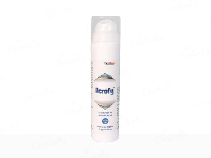 Acrofy Moisturizer for Acne-Prone Skin Sebum Control, 50gm