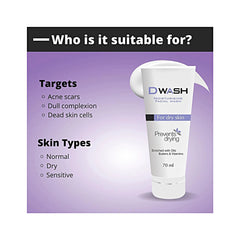 DWash Moisturising Facial Wash For Dry Skin