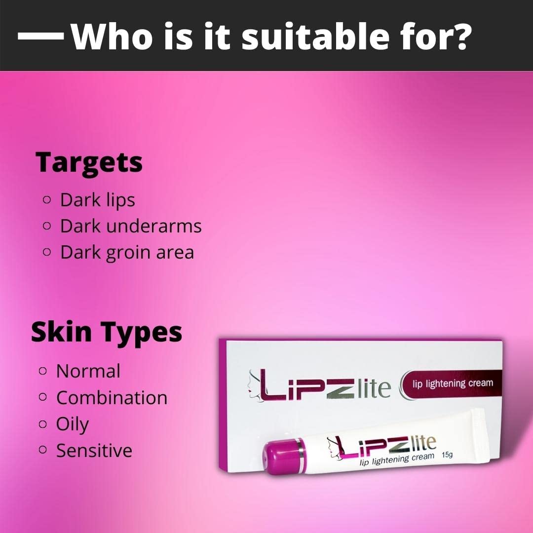 Lipzlite Lip Lightening Cream, 15 gm