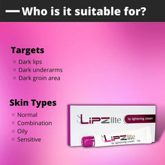 Lipzlite Lip Lightening Cream, 15 gm