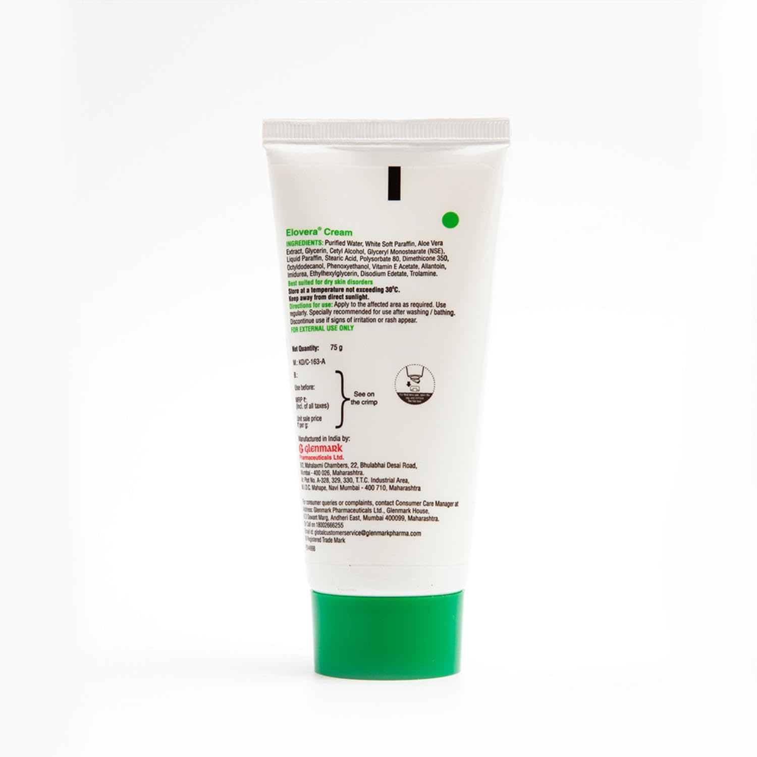 Elovera Daily Moisturising Cream for Dry Skin with Aloe Vera & Vitamin E | Protects, Nourishes and Repairs the Skin