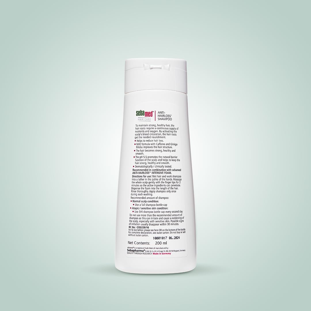 SebaMed Anti Hairloss Shampoo, 200ml