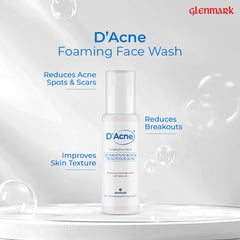 D'Acne Foaming Face Wash, 60ml