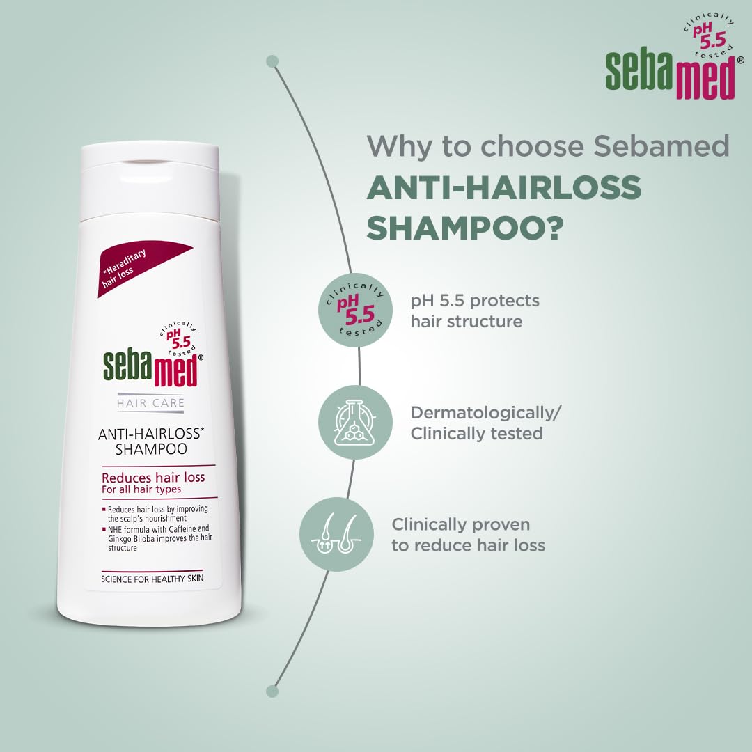 SebaMed Anti Hairloss Shampoo, 200ml