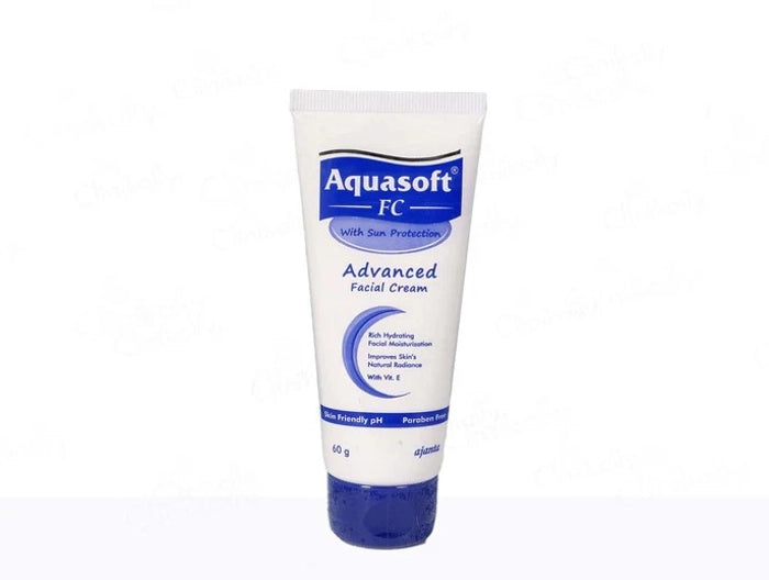 AQuasoft FC Advanced Facial Cream 60GM, PACK OF 2