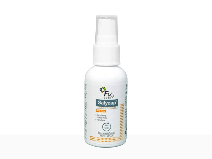 Fixderma Salyzap Body Spray, 50ml