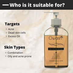 Owash Ultra Mild Oily Skin Wash