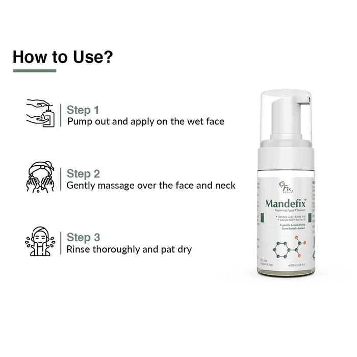Fixderma Mandefix Foaming Cleanser