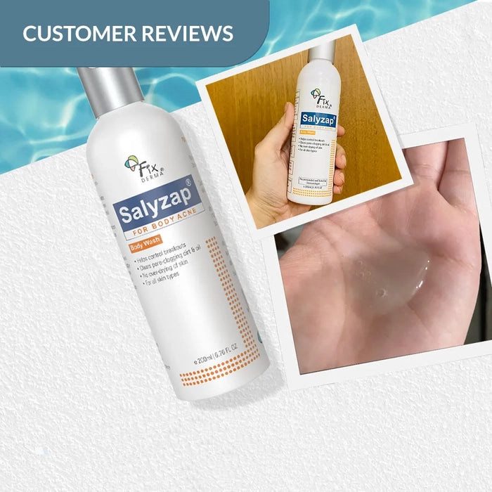 Fixderma Salyzap Body Wash For Acne, 200ml