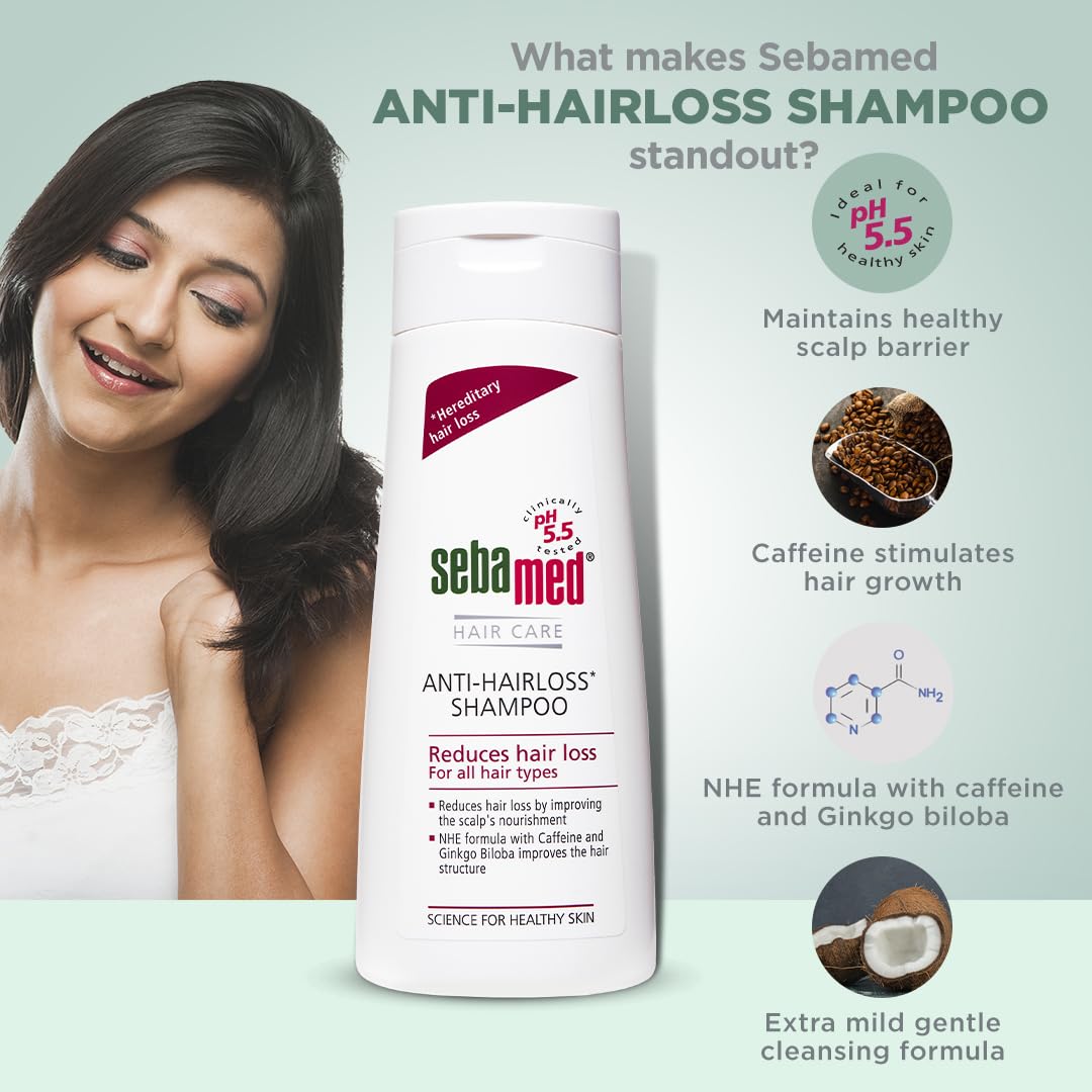 SebaMed Anti Hairloss Shampoo, 200ml