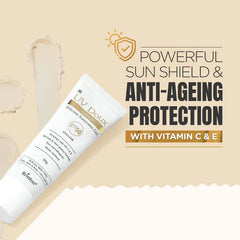 UV Doux Gold Silicone Sunscreen Gel SPF 50