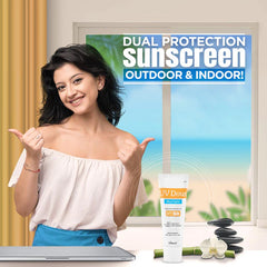 UV Doux Blue Light Anhydrous Sunscreen Gel SPF 50 PA+++, 50gm
