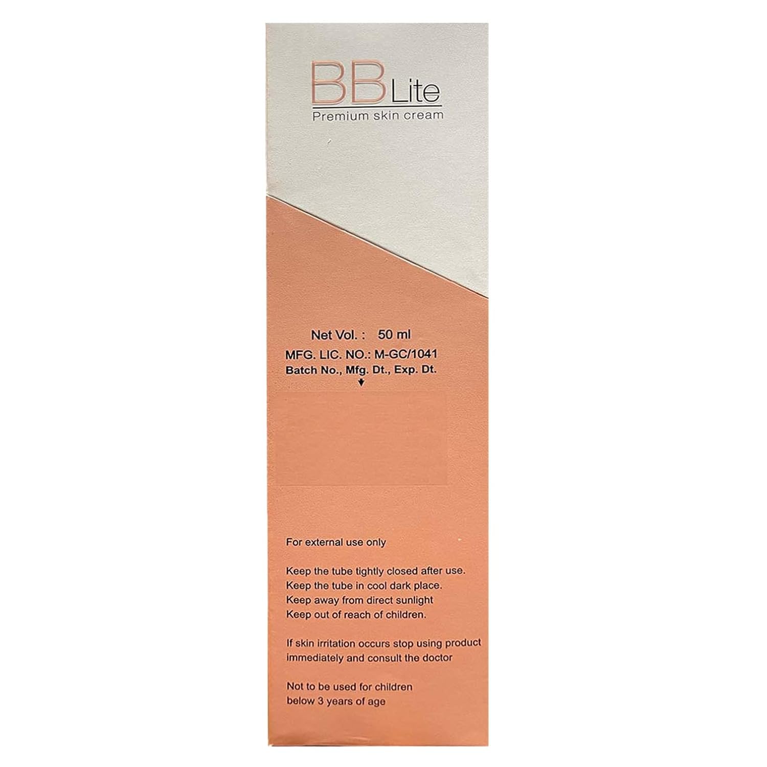 BB Lite Premium All in One Skin Whitening Cream SPF 25 PA++ 50 ml